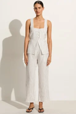 Maya Vest Trani Stripe