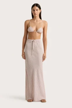 Menton Maxi Skirt Oliander Blush