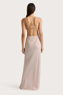 Menton Maxi Skirt Oliander Blush