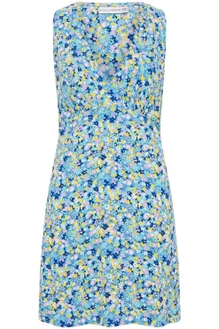 Nadja Mini Dress Cala Nica Floral Blue (Exclusive) - Final Sale
