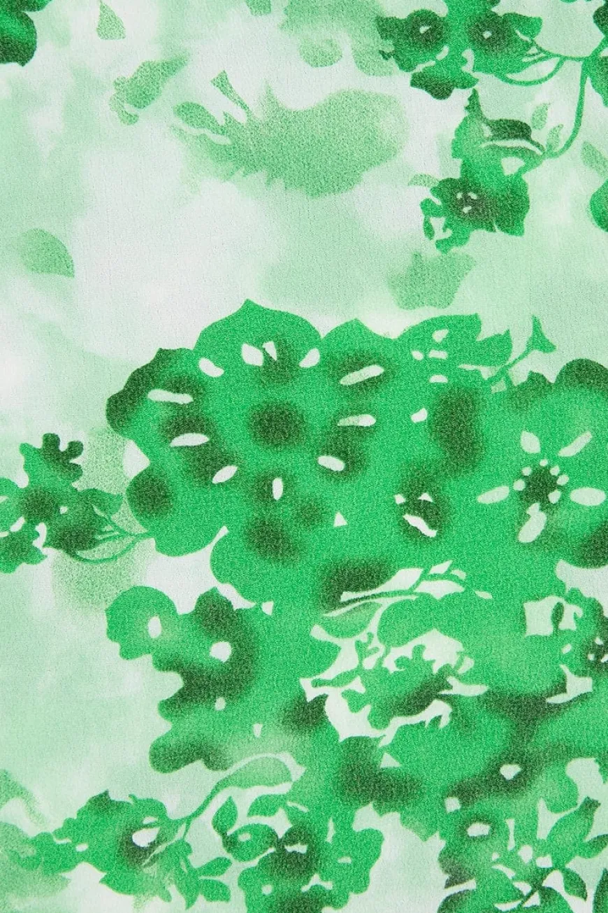 Nadja Mini Dress Rosella Floral Green