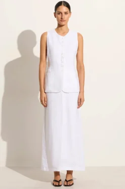 Nelli Skirt White