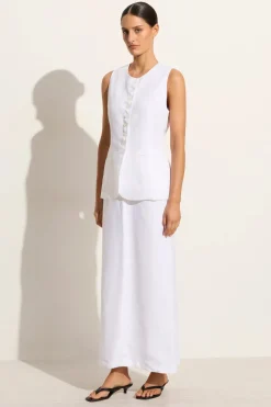 Nelli Skirt White