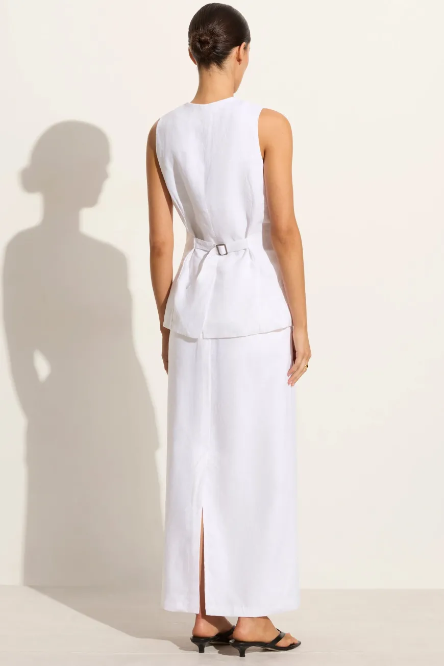 Nelli Skirt White