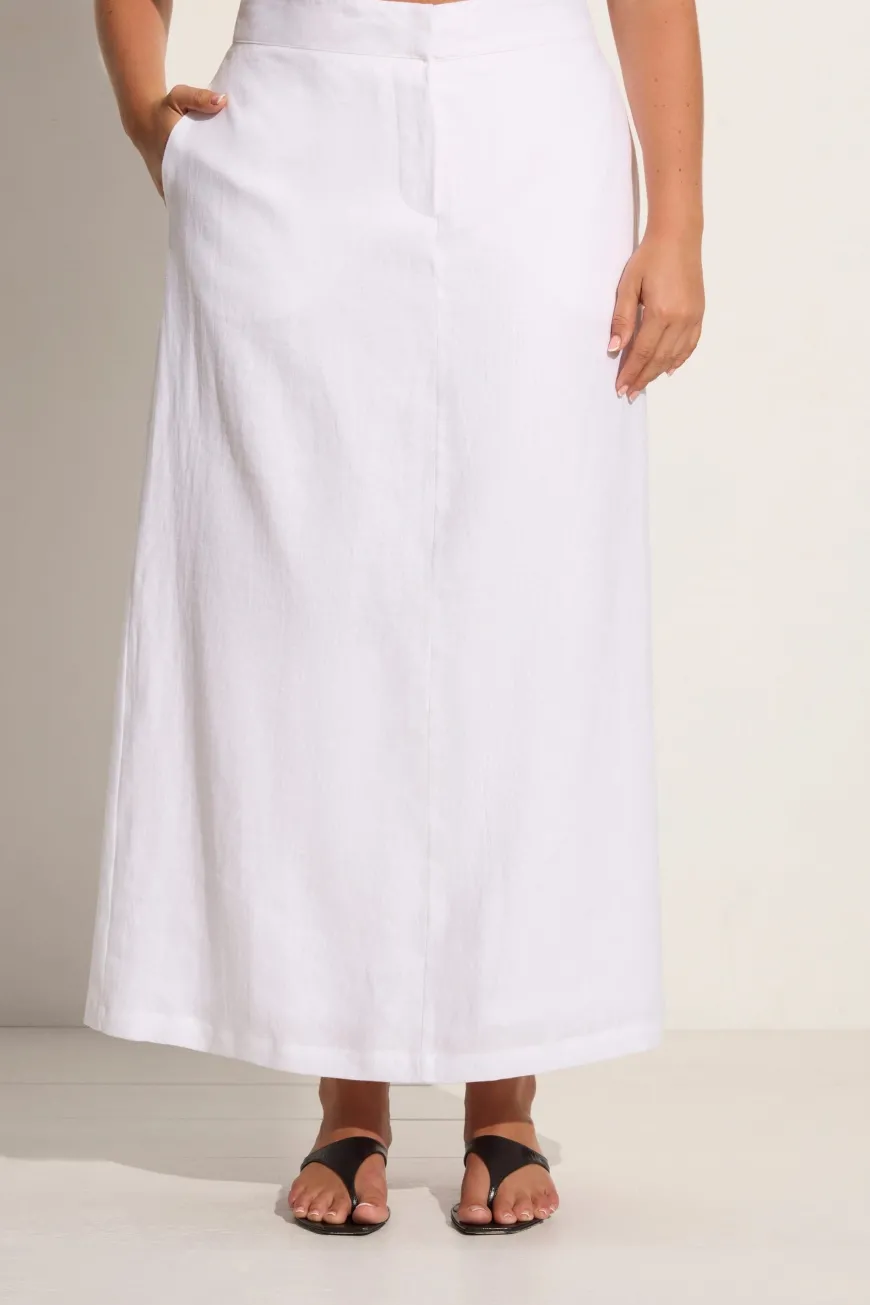 Nelli Skirt White