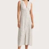 Oceane Midi Dress Calla Umber