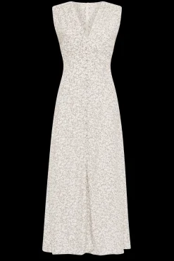 Oceane Midi Dress Calla Umber
