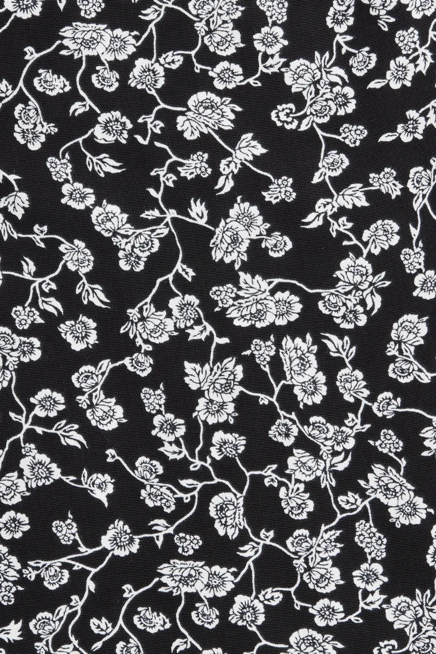 Olivia Maxi Dress Amaryllis Floral Black
