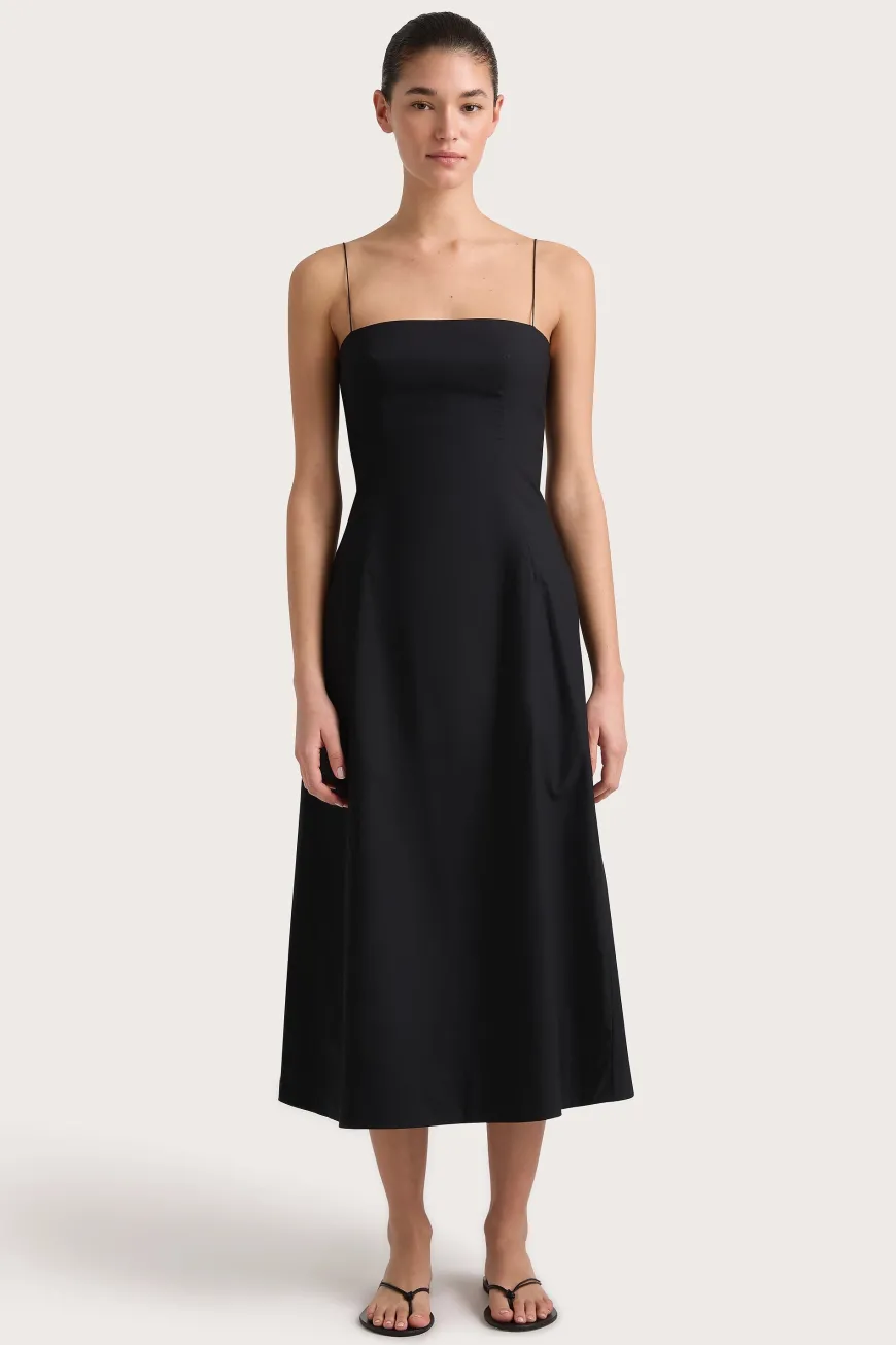 Ostano Midi Dress Black