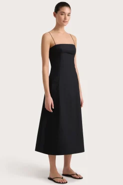 Ostano Midi Dress Black