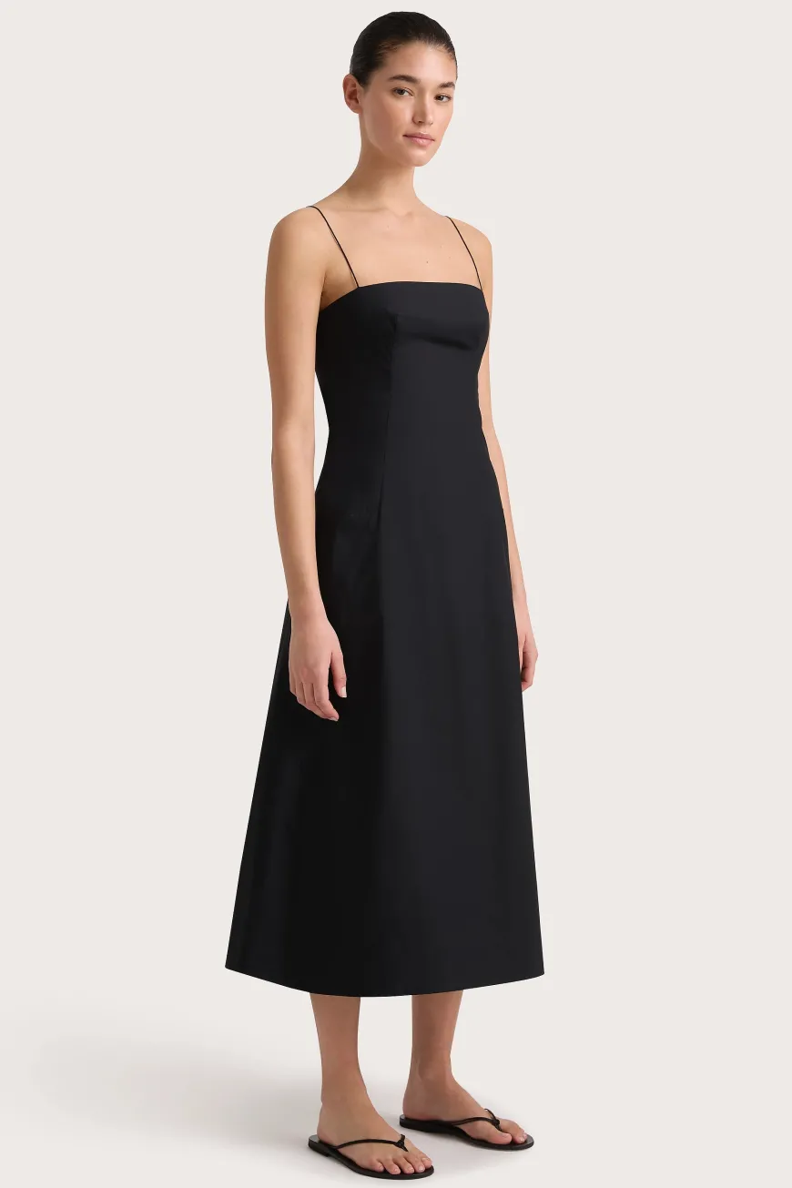 Ostano Midi Dress Black