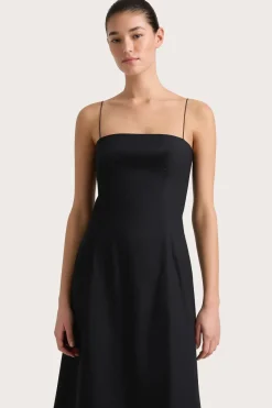 Ostano Midi Dress Black