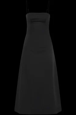 Ostano Midi Dress Black