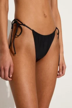Pacific Bikini Bottoms Black - Final Sale