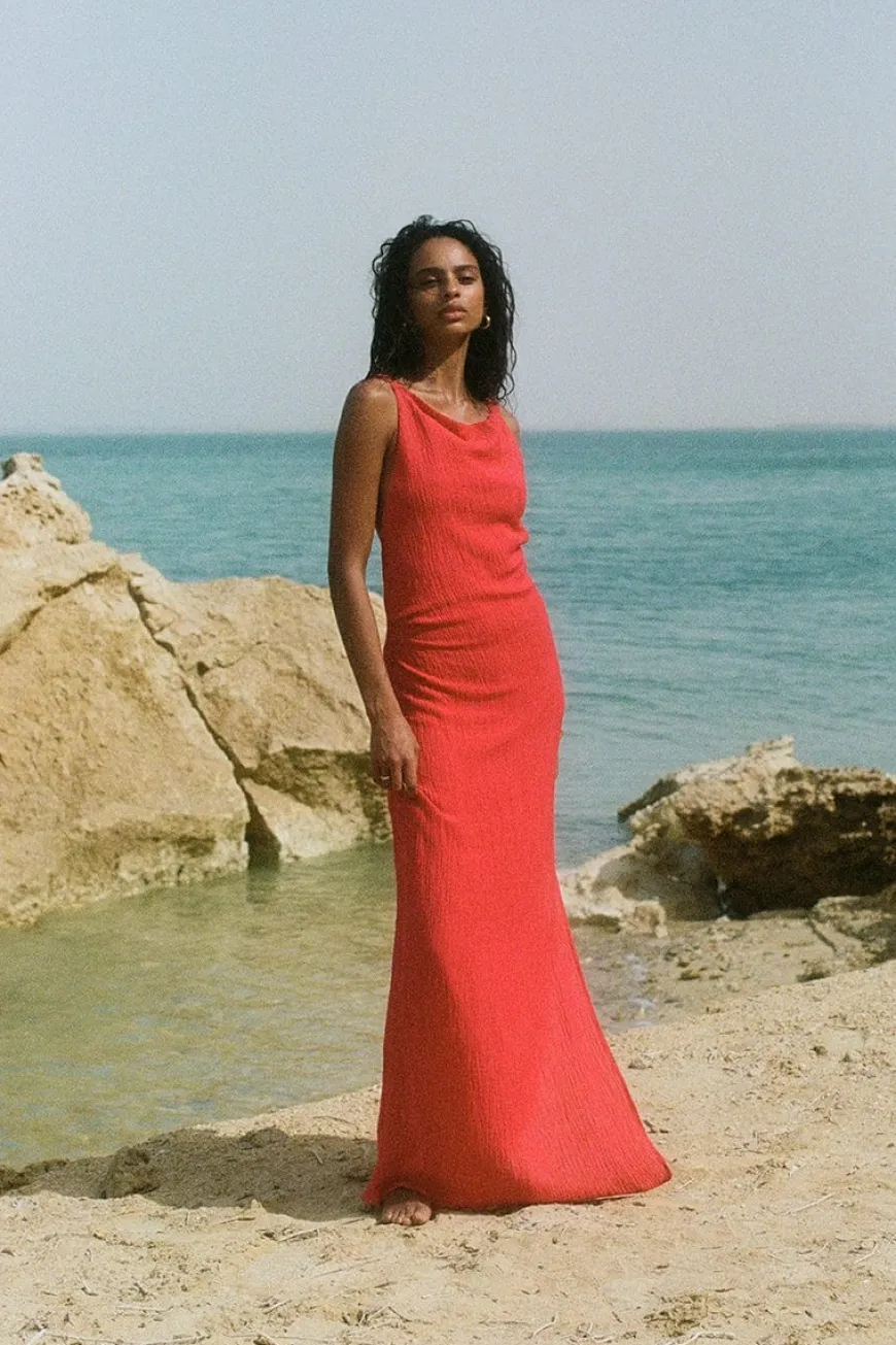 Palermo Maxi Dress Peony Pink - Final Sale