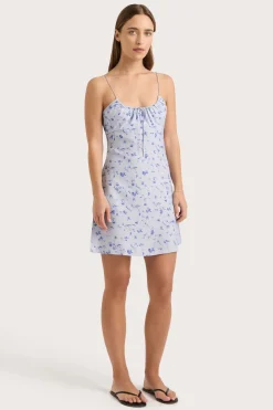Pau Mini Dress Blossom Blue