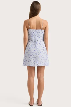 Pau Mini Dress Blossom Blue
