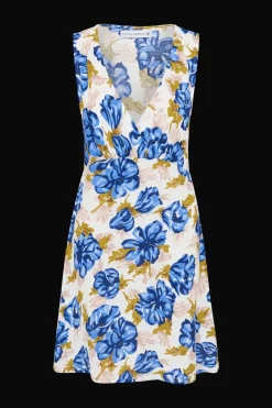 Penne Mini Dress Isadora Floral Navy - Final Sale