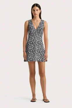 Penne Mini Dress Leilani Charred Navy