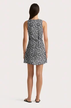 Penne Mini Dress Leilani Charred Navy