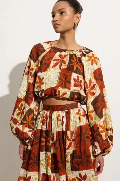 Pereira Top Tobago Floral - Final Sale