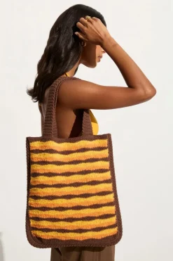 Pula Crochet Tote Bag Orange (Exclusive) - Final Sale