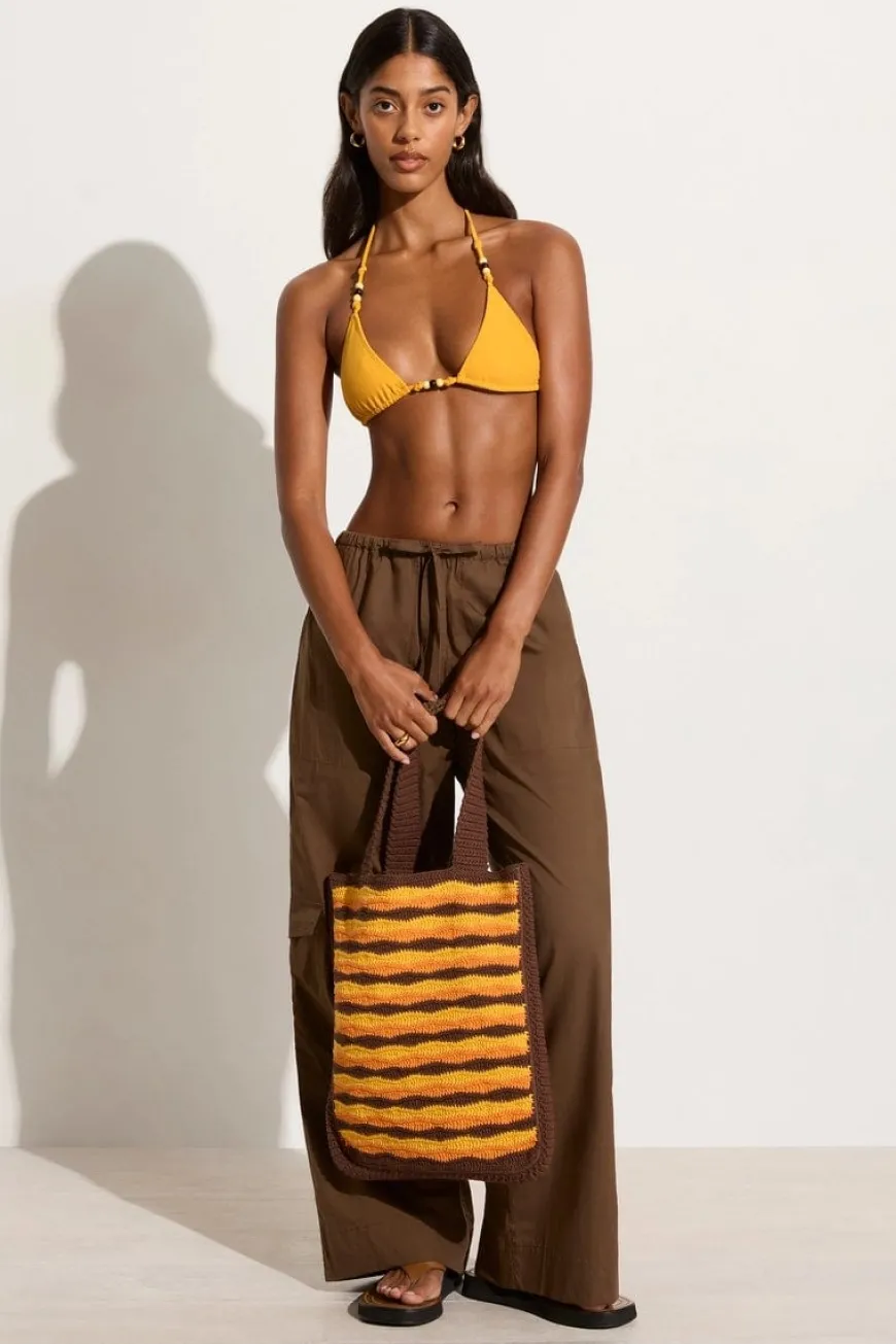 Pula Crochet Tote Bag Orange (Exclusive) - Final Sale