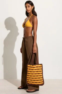 Pula Crochet Tote Bag Orange (Exclusive) - Final Sale