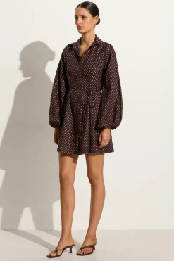 Rae Mini Dress Ludovica Polka Dot - Final Sale