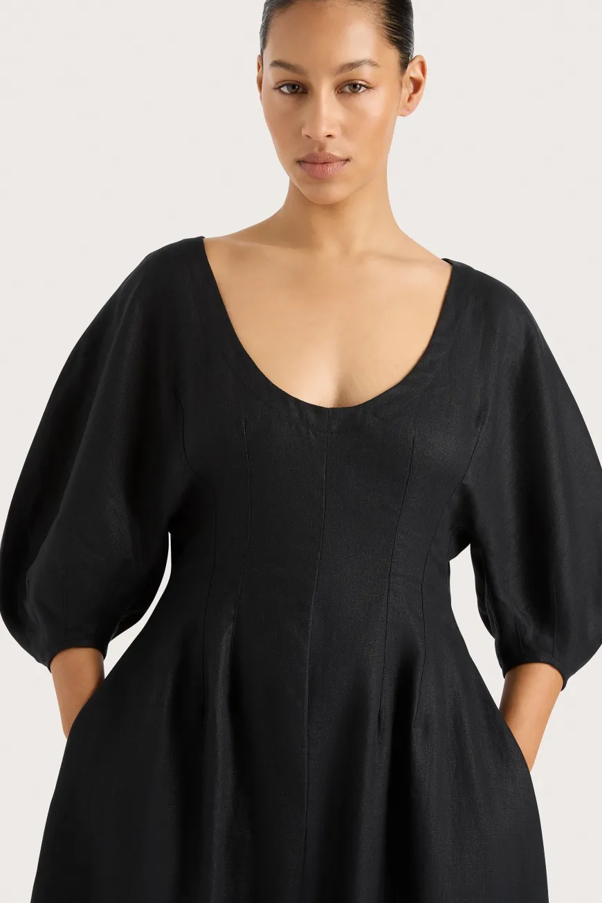 Raynara Maxi Dress Black