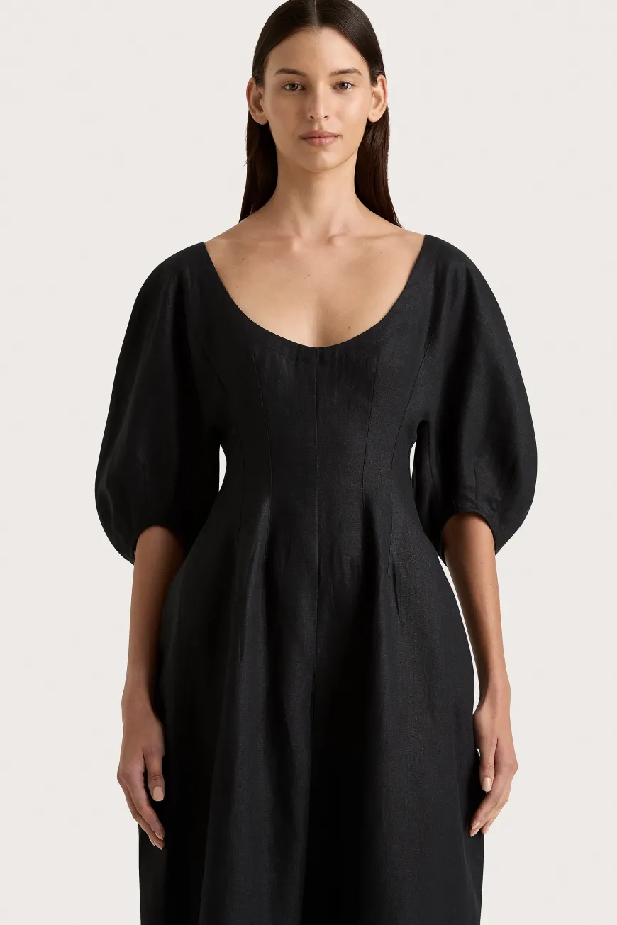 Raynara Maxi Dress Black