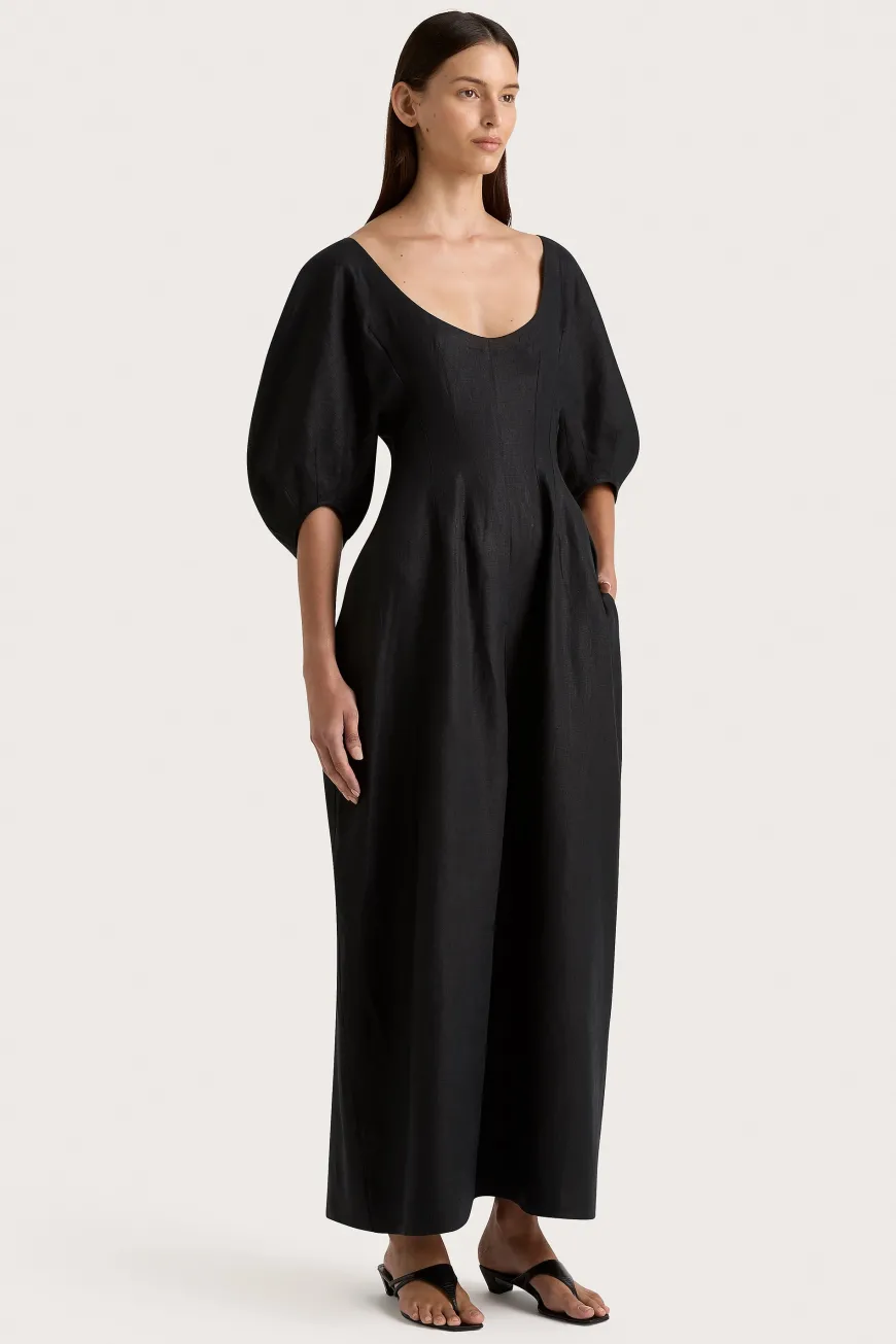 Raynara Maxi Dress Black