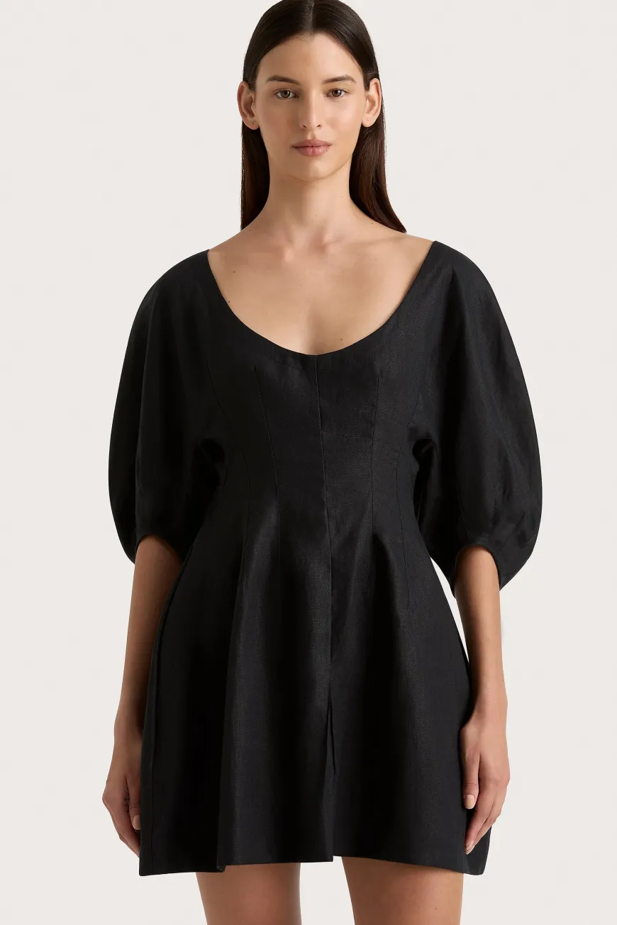 Raynara Mini Dress Black
