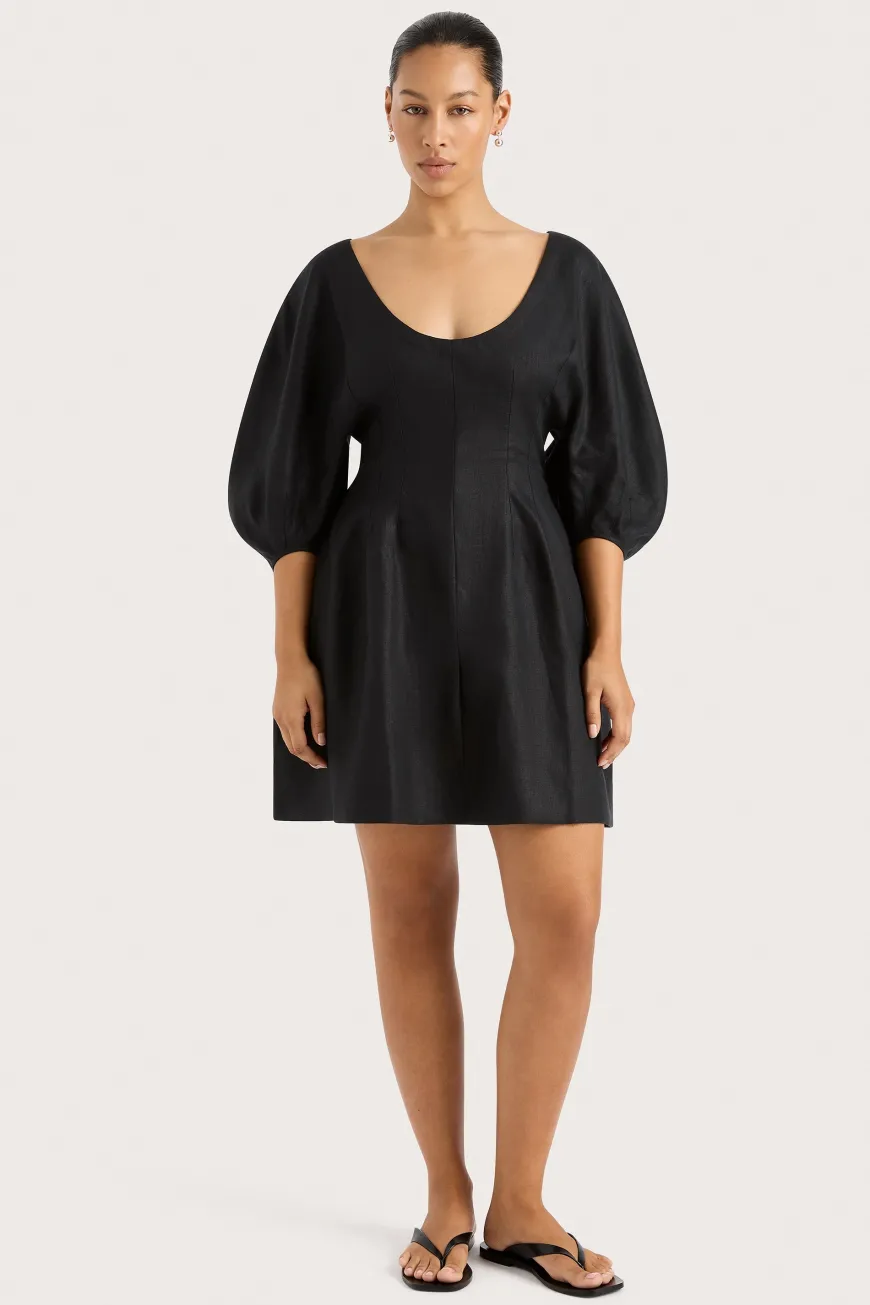 Raynara Mini Dress Black