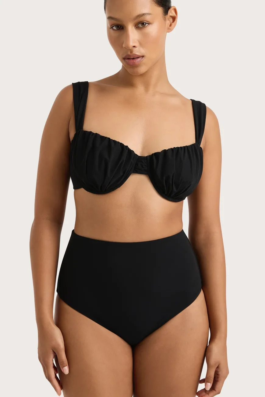 Reyes Bikini Bottom Black