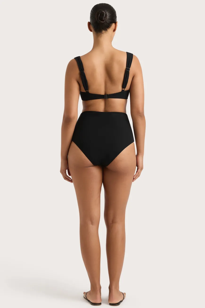 Reyes Bikini Bottom Black