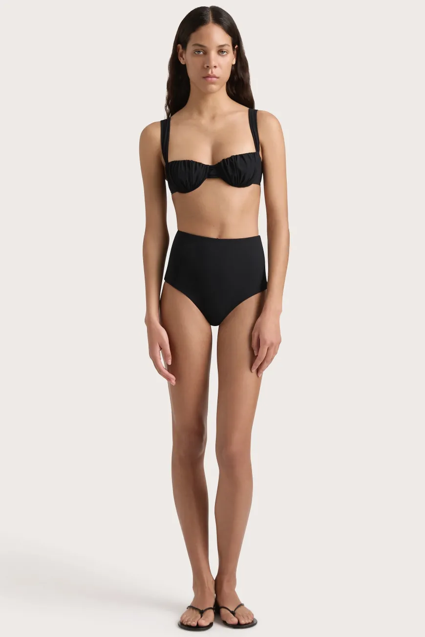 Reyes Bikini Bottom Black