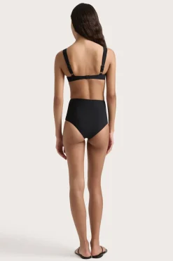 Reyes Bikini Bottom Black