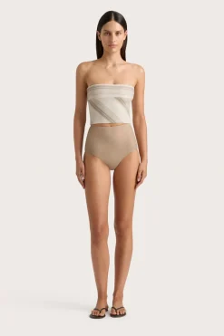 Reyes Bikini Bottom Taupe