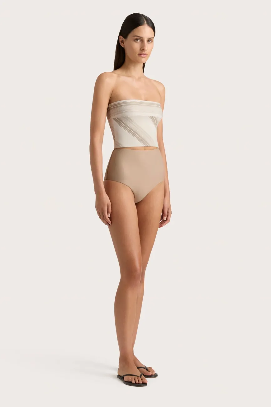 Reyes Bikini Bottom Taupe