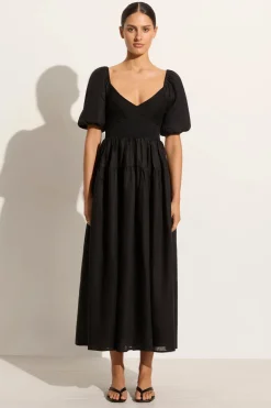 Rosarico Midi Dress Black - Final Sale