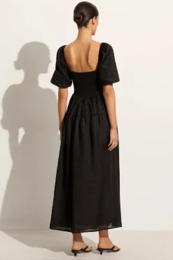 Rosarico Midi Dress Black - Final Sale