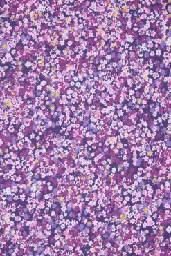 Rosas Midi Dress Meander Micro Purple