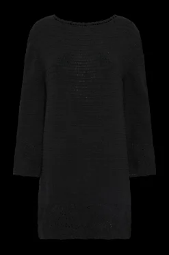 Ruia Handmade Crochet Dress Black - Final Sale