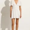 Salone Mini Dress White