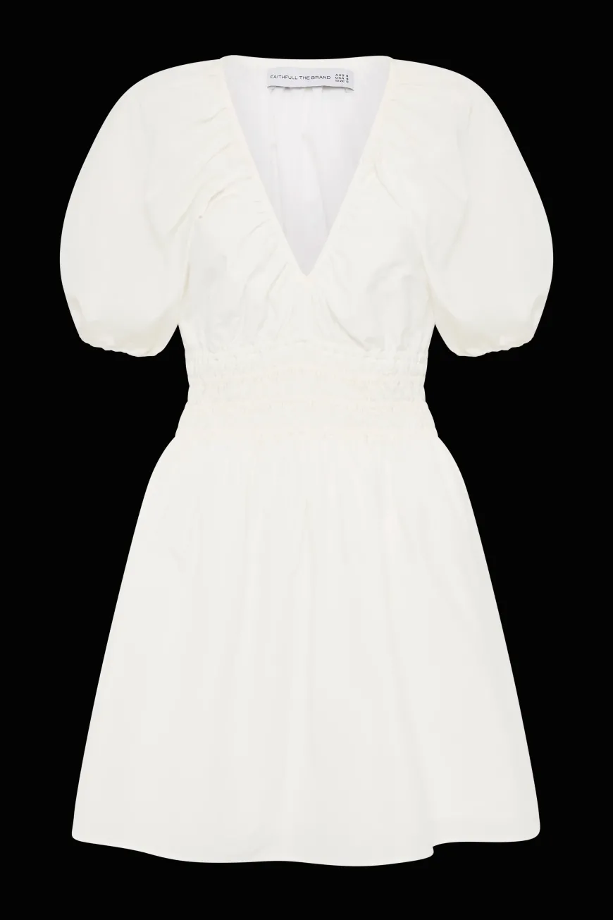 Salone Mini Dress White
