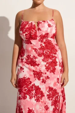 San Paolo Midi Dress Rosella Floral - Final Sale
