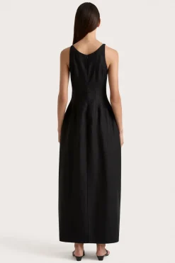 Sanne Midi Dress Black