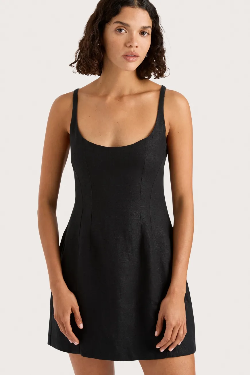 Sanne Mini Dress Black