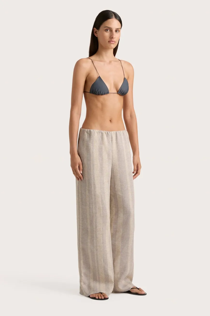 Sao Paulo Pant Sand Sky Stripe